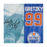 Wayne Gretzky and Grant Fuhr Dual Autographed Edmonton Oilers 20 x 24 Canvas