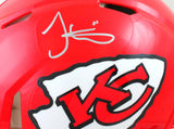 Tyreek Hill Autographed KC Chiefs F/S Speed Authentic Helmet-Beckett W Hologram