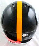 TJ Watt Autographed Steelers F/S Speed Authentic Helmet-Beckett W Hologram