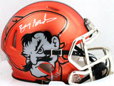 Barry Sanders Autographed OSU Cowboys 'Pistol Pete' Mini Helmet-Beckett Hologram