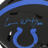Carson Wentz Indianapolis Colts Signed Eclipse Alternate Authentic Helmet