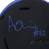 Azeez Olujari Giants Signed Riddell Eclipse Alternate Speed Helmet