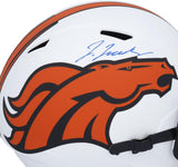 Jerry Jeudy Denver Broncos Signed Lunar Eclipse Alternate Replica Helmet