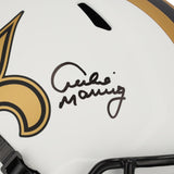 Archie Manning New Orleans Saints Signed Lunar Eclipse Alternate Rep Helmet