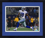 Framed Amari Cooper Dallas Cowboys Signed 8x10 Running Photo