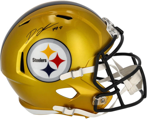 Diontae Johnson Steelers Signed Riddell Flash Alternate Speed Helmet
