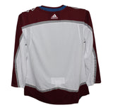 2022 Colorado Avalanche Team Signed Adidas White 54 Jersey 19 Sigs FAN 37796