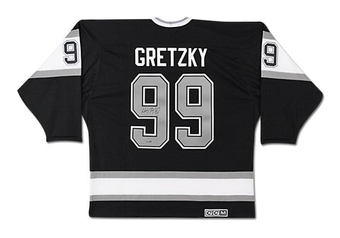 Wayne Gretzky Signed Home Los Angeles Kings Jersey