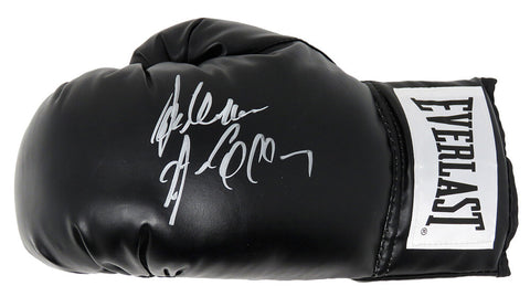 GERRY COONEY Signed Everlast Black Boxing Glove w/Gentleman - SCHWARTZ