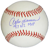 Cubs/Expos ANDRE DAWSON Signed Rawlings MLB Baseball w/87 NL MVP - SCHWARTZ