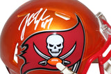 John Lynch Autographed Tampa Bay Buccaneers Flash Mini Helmet Beckett 34898