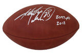 Adrian Peterson Signed Minnesota Vikings Official Football 2097 Yds BAS 30657