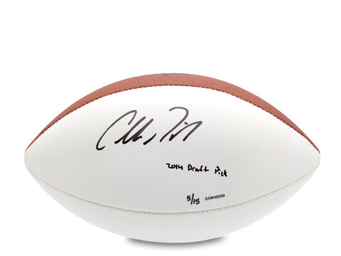 Allen Robinson Autographed & Inscribed White Panel Wilson Football