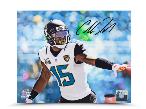 Allen Robinson Autographed "Lining Up" 8 x 10 Photo