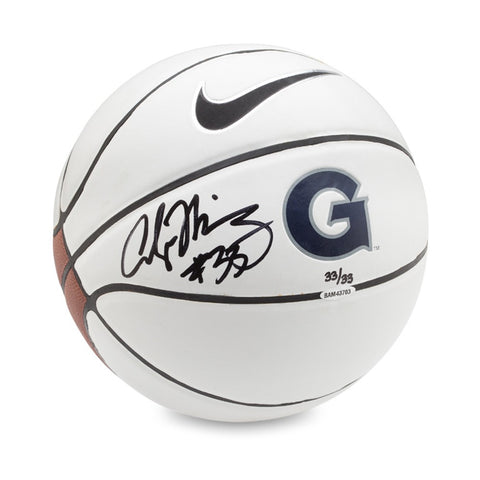Alonzo Mourning Autographed Nike Georgetown Basketball