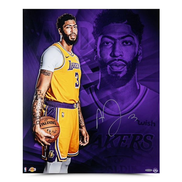 Anthony Davis Autographed “And So It Begins” 20x24