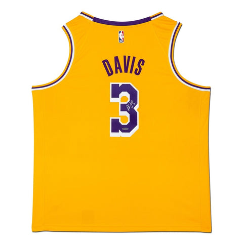 Anthony Davis Autographed Los Angeles Lakers Nike Swingman Icon Edition Jersey