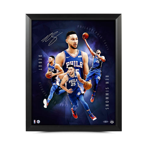 Ben Simmons Autographed "Inauguration" 16 x 20