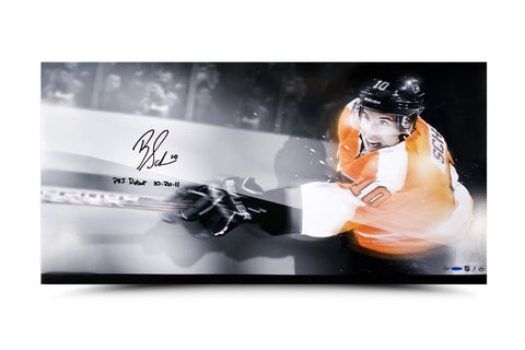 Brayden Schenn Autographed & Inscribed Philadelphia Flyers Picture