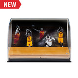 Cleveland Cavaliers 2016-17 Defenders of the Hardwood Game-Used Floor Piece Curve Display Case