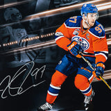 Connor McDavid Autographed "Playoff Collage" 20 x 24