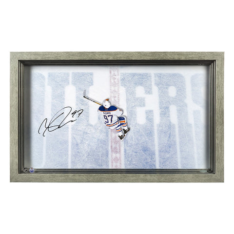 Connor McDavid Autographed "Great from Above" Acrylic Display