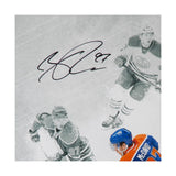 Connor McDavid Autographed "On the Rise" 16 x 24