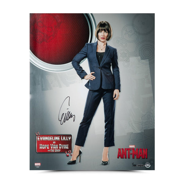 Evangeline Lilly Autographed Ant-Man Hope van Dyne 16 x 20