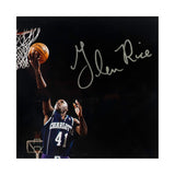Glen Rice Autographed "Layup in the Garden" 8 x 10