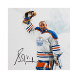 Grant Fuhr Autographed "Banner Night" 16 x 20