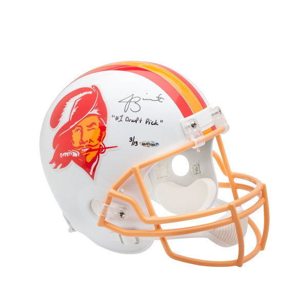 Jameis Winston Autographed & Inscribed Tampa Bay Buccaneers Riddell Full Replica Helmet