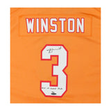Jameis Winston Autographed & Inscribed Tampa Bay Bucs Orange Nike Game Jersey