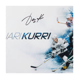 Jari Kurri Autographed "Career Collage" 36 x 15