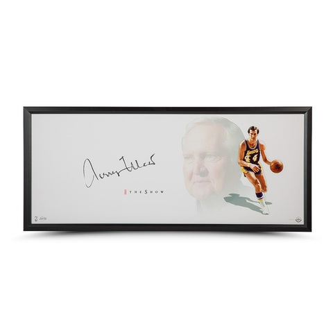 Jerry West Autographed The Show "The Logo"