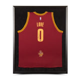 Kevin Love Autographed & Framed Cleveland Cavaliers Swingman Maroon Jersey With 2016 NBA Finals Championship Logo