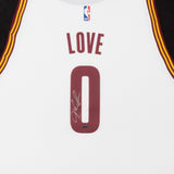 Kevin Love Autographed & Framed Cleveland Cavaliers Swingman White Jersey