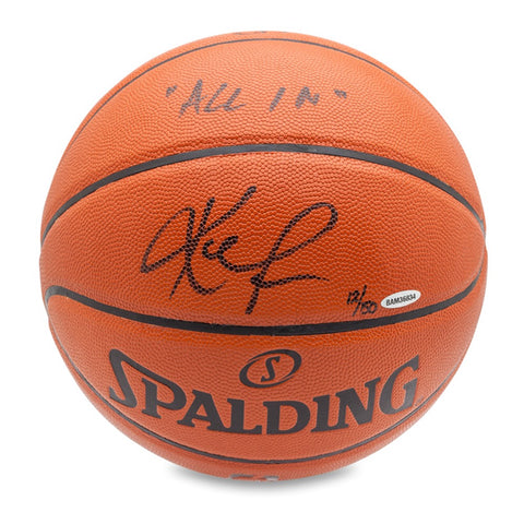 Kevin Love Autographed & Inscribed Replica Basketball