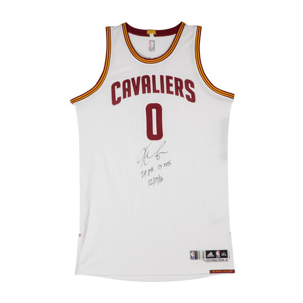 Kevin Love Autographed & Inscribed Cleveland Cavaliers Adidas Authentic White Game-Worn Jersey