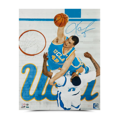 Kevin Love Autographed "Throwdown" 16 x 20