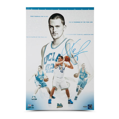 Kevin Love Autographed "Westwood Wizard" 16 x 24