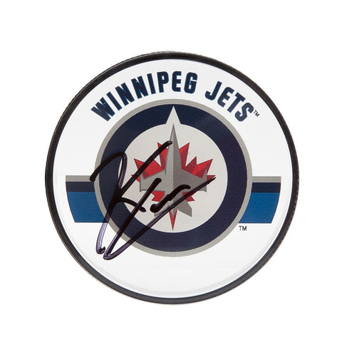 Kyle Connor Autographed Winnipeg Jets Acrylic Puck