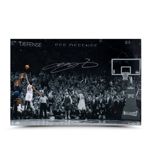 LeBron James Autographed "Ball Game" 24 x 16