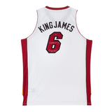 LeBron James Signed & Inscribed Miami Heat Swingman Nickname Jersey