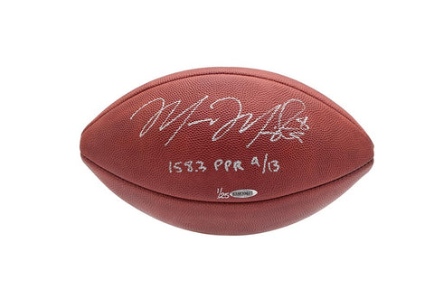 Marcus Mariota Autographed & Inscribed Authentic Wilson Football
