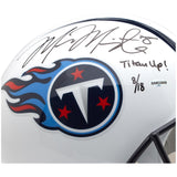Marcus Mariota Signed & Inscribed Tennessee Titans Schutt Replica Helmet