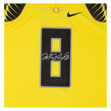 Marcus Mariota Signed University of Oregon Yellow Nike Game Jersey