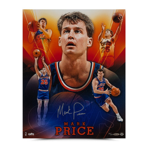 Mark Price Autographed "Cavs Collage" Photo