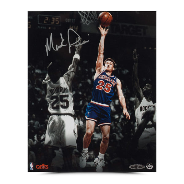 Mark Price Autographed "Floater" Photo