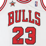 Michael Jordan Autographed 1998 NBA All-Star Game Chicago Bulls Mitchell & Ness Jersey