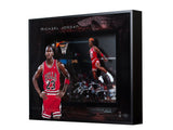 Michael Jordan Autographed "88 Slam Dunk" 16" x 20" Shadow Box